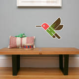 Letter H - Hai the Hummingbird Wall Decal