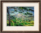 Mont Sainte-Victoire with Large Pine-Tree  circa 1887