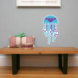 Letter J - Jose the Jellyfish Wall Decal