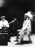 Recording of Indian Voices with a Phonograph