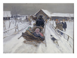 Sledging on Carnival Sunday