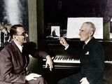 Maurice Ravel and Jacques Fevrier