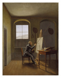 Caspar David Friedrich in His Studio