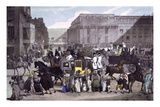 Street Scene in London  c1830