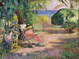Femme cousant (Woman Sewing)