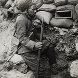 Ancillary Troops  French Sipahi  During World War I
