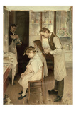 Children at the Hairdresser's