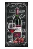 Chalkboard Sign Vin Rouge
