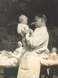 Paediatrician with Baby  C1925