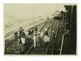 Eastern Front  German Troop Transport During World War I