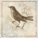 Bird Woodcut II