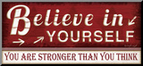 Believe in Yourself