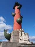 Rostral Column  St Petersburg  Russia  Europe