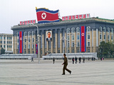 Kim Il Sung Square  Pyongyang  Democratic People's Republic of Korea (DPRK)  North Korea  Asia