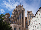 The Stalin Building  One of the Seven Sisters Buildings  Moscow  Russia  Europe