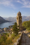 Chapel of Our Lady of Salvation and View over Old Town  Kotor  UNESCO Site  Montenegro