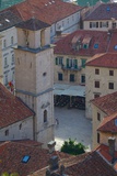 View over Old Town  Kotor  UNESCO World Heritage Site  Montenegro  Europe