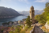 Chapel of Our Lady of Salvation and View over Old Town  Kotor  UNESCO Site  Montenegro
