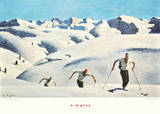 The Ascent of the Skiers (landscape)