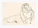 Nude with Long Hair   1918