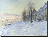 Lavacourt  under Snow  ca 1878-1881