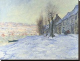 Lavacourt  under Snow  ca 1878-1881