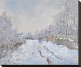 Snow at Argenteuil  1875