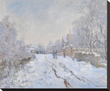 Snow at Argenteuil  1875