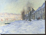 Lavacourt  under Snow  ca 1878-1881