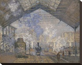 The Saint-Lazare Station  1877