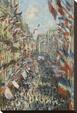 The Rue Montorgueil in Paris Celebration of June 30  1878
