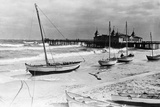 Beach resort of Ahlbeck on Usedom  1929
