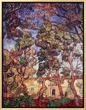 Trees in the Garden of Saint-Paul Hospital