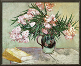Vase with Oleanders and Books  c1888