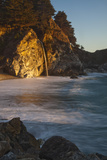 Long Exposure of Mcway Waterfall at Sunset