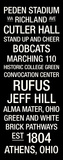 Ohio University: College Town Wall Art