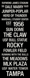 South Florida: College Town Wall Art