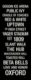 Miami of Ohio: College Town Wall Art