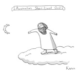 Australia's Short-Lived God - New Yorker Cartoon