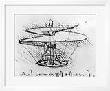 Detail of a Design For a Flying Machine  c1488