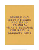 Best Friend Hard to Find