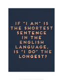 Shortest Sentence