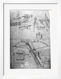 Weapon Designs  Including For a Giant Crossbow  Codex Atlanticus  1478-1518