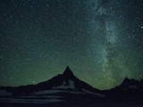 Night Sky over Glacier National Park  Montana