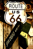 Panneau De Direction Sur La Route 66 III