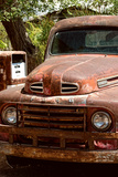 Véhicule Ford Rouillé Dans Un Garage Au Bord De La Route 66 III