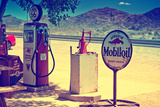 Pompes À Essence Sur Le Bord De La Route 66