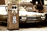 Ancienne Station À Essence Sur La Route 66 En Arizona II
