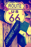 Panneau De Direction Sur La Route 66