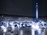 Vue De La Place Vendôme De Nuit À Paris - Art Modern II